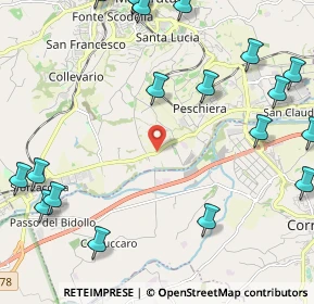 Mappa SP Civitanova Marche-Macerata, 62100 Sforzacosta MC (3.2235)