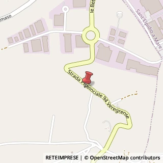Mappa Veregrense Strada Provinciale 94, 567, 63812 Montegranaro FM, Italia, 63812 Montegranaro, Fermo (Marche)