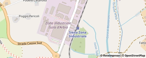 Mappa Siena