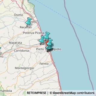 Mappa Strada Statale Adriatica, 63821 Porto Sant'Elpidio FM, Italia (21.56538)