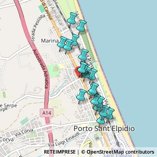 Mappa Strada Statale Adriatica, 63821 Porto Sant'Elpidio FM, Italia (0.4005)