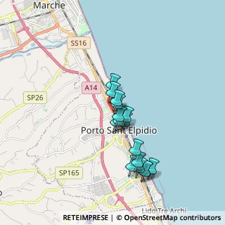 Mappa Strada Statale Adriatica, 63821 Porto Sant'Elpidio FM, Italia (1.51125)