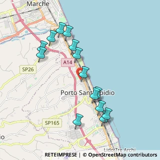 Mappa Via Lombardia, 63821 Porto Sant'Elpidio FM, Italia (2.05286)