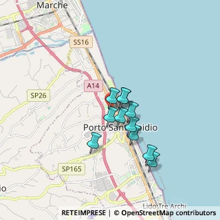 Mappa Via Lombardia, 63821 Porto Sant'Elpidio FM, Italia (1.27)