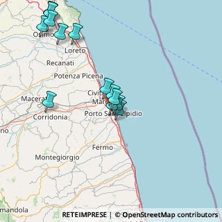 Mappa Via Lombardia, 63821 Porto Sant'Elpidio FM, Italia (16.94077)