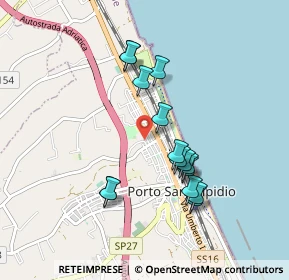 Mappa Via Lombardia, 63821 Porto Sant'Elpidio FM, Italia (0.85333)