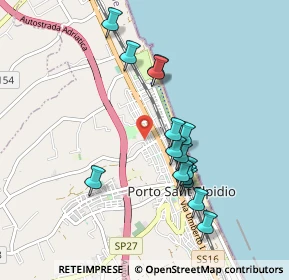 Mappa Via Lombardia, 63821 Porto Sant'Elpidio FM, Italia (0.90267)