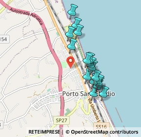 Mappa Via Lombardia, 63821 Porto Sant'Elpidio FM, Italia (0.82176)