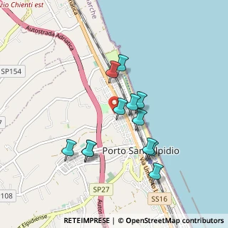 Mappa Via Lombardia, 63821 Porto Sant'Elpidio FM, Italia (0.8425)