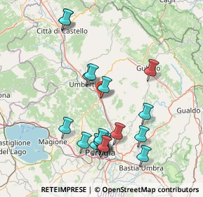 Mappa Via Antonio Gramsci, 06019 Pierantonio PG, Italia (16.55737)