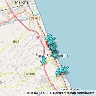 Mappa Via Emilia, 63821 Porto Sant'Elpidio FM, Italia (1.22583)