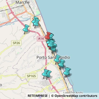 Mappa Via Emilia, 63821 Porto Sant'Elpidio FM, Italia (1.47632)