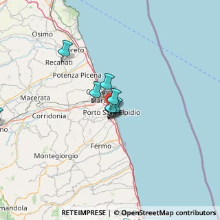 Mappa Via Romagna, 63821 Porto Sant'Elpidio FM, Italia (21.53538)