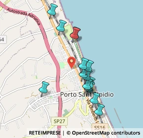 Mappa Via Emilia, 63821 Porto Sant'Elpidio FM, Italia (0.876)