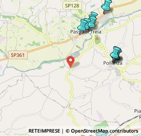 Mappa Contrada Rambona, 62010 Pollenza MC, Italia (3.4225)