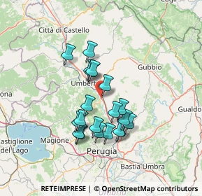 Mappa Via Giuseppe di Vittorio, 06019 Pierantonio PG, Italia (11.6605)