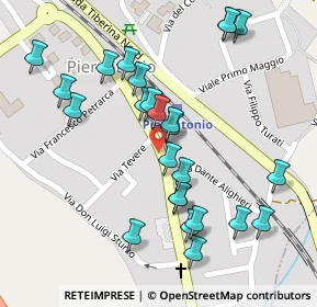 Mappa Via Tevere, 06015 Pierantonio PG, Italia (0.124)