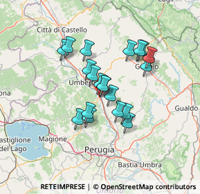 Mappa Via Tevere, 06015 Pierantonio PG, Italia (10.645)