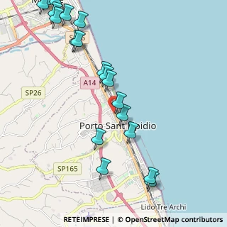 Mappa Via Merano, 63821 Porto Sant'Elpidio FM, Italia (2.73)
