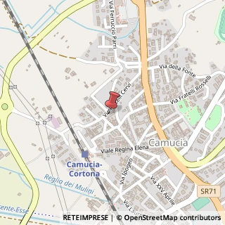 Mappa Via Fratelli Cervi, 26, 52044 Cortona, Arezzo (Toscana)