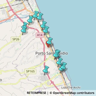 Mappa Via Piemonte, 63821 Porto Sant'Elpidio FM, Italia (2.06071)