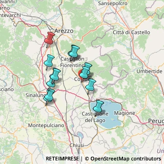 Mappa Camucia AR IT, 52044 Cortona AR, Italia (11.7075)
