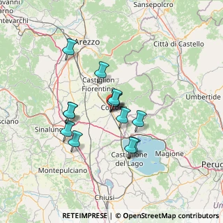 Mappa Camucia AR IT, 52044 Cortona AR, Italia (11.37923)