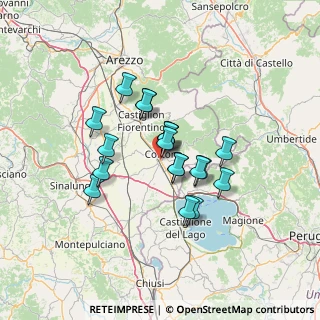 Mappa Camucia AR IT, 52044 Cortona AR, Italia (10.32474)