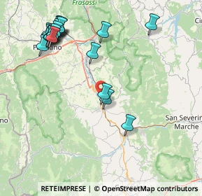 Mappa Via Brecce snc Centro Commerciale La Sfera, 62024 Matelica MC, Italia (10.115)