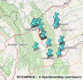 Mappa Via Brecce snc Centro Commerciale La Sfera, 62024 Matelica MC, Italia (11.13)
