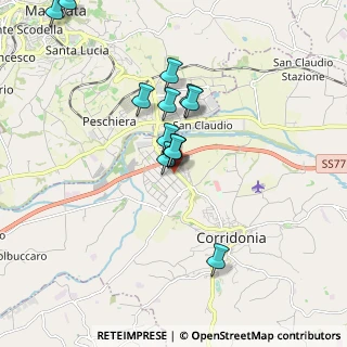 Mappa 62014 Zona Industriale MC, Italia (1.68231)