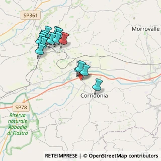 Mappa 62014 Zona Industriale MC, Italia (4.08933)