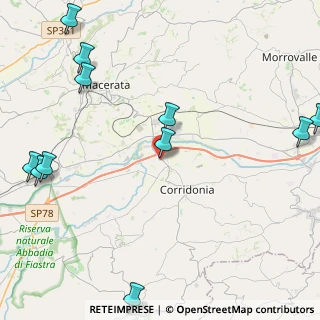 Mappa Viale dell'Industria, 62014 Macerata MC, Italia (6.26091)