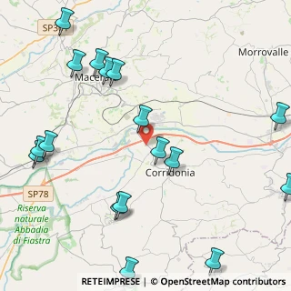 Mappa 62014 Zona Industriale MC, Italia (5.76059)