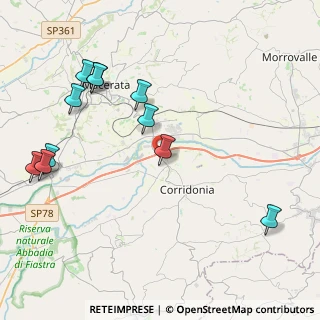Mappa Viale dell'Industria, 62014 Macerata MC, Italia (4.99818)