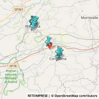 Mappa 62014 Zona Industriale MC, Italia (4.06417)