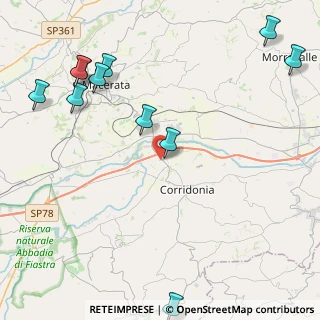 Mappa Viale dell'Industria, 62014 Macerata MC, Italia (5.83727)
