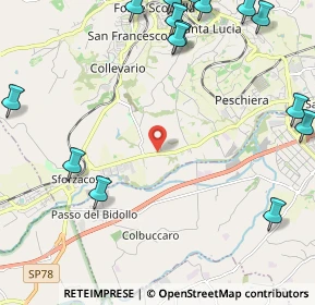 Mappa Strada Carrareccia, 62100 Sforzacosta MC, Italia (3.4345)