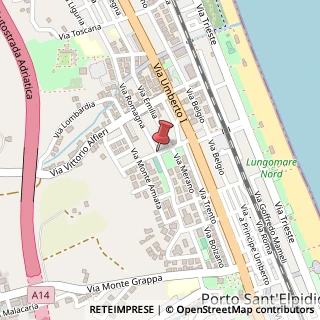 Mappa Via pirandello 31, 63018 Porto Sant'Elpidio, Fermo (Marche)