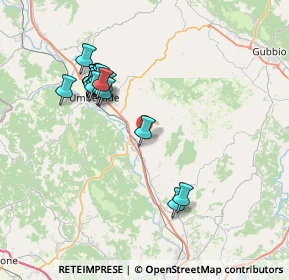 Mappa Strada Sant'Orfeto Torrente Mussino, 06019 Pierantonio PG, Italia (7.53579)