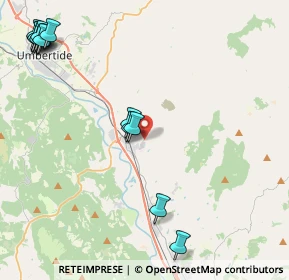 Mappa Strada Sant'Orfeto Torrente Mussino, 06019 Pierantonio PG, Italia (5.88538)