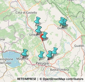 Mappa Via Tevere, 06019 Pierantonio PG, Italia (13.62538)