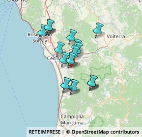 Mappa Via Campo di Sasso, 57020 Bibbona LI, Italia (11.051)