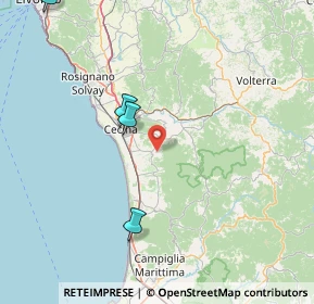 Mappa Via Campo di Sasso, 57020 Bibbona LI, Italia (36.71118)