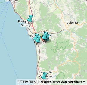 Mappa Via Vittorio Emanuele, 57020 Bibbona LI, Italia (31.11882)