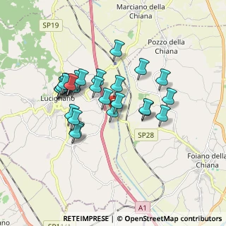 Mappa Localita' Il Corniolo, 52046 Lucignano AR, Italia (1.58889)