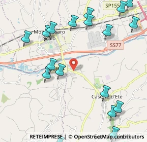 Mappa Via Leonardo da Vinci, 63811 Zona Industriale Brancadoro FM, Italia (3.0375)