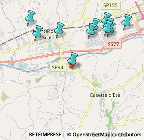 Mappa Via Leonardo da Vinci, 63811 Zona Industriale Brancadoro FM, Italia (2.44)