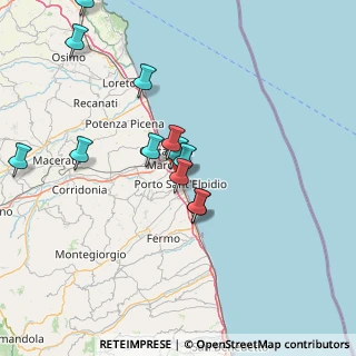 Mappa Via Francia, 63821 Porto Sant'Elpidio FM, Italia (14.645)