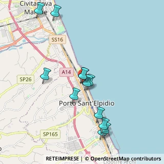 Mappa Via Francia, 63821 Porto Sant'Elpidio FM, Italia (2.0425)